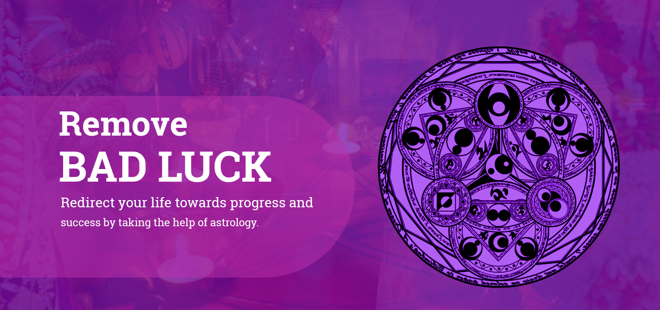 Remove Bad Luck with Astrology